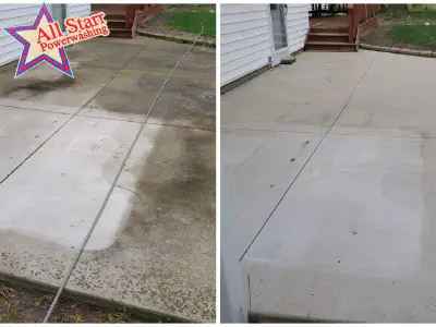 Concrete Surface Cleaning in the Midland, MI Area