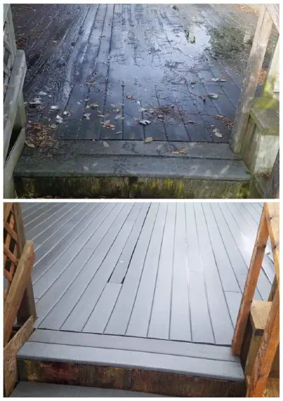 Deck Cleaning