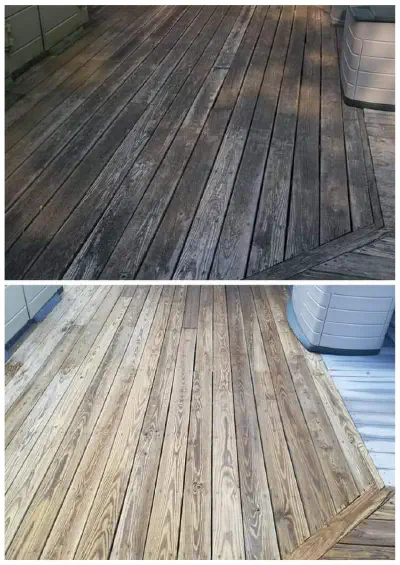 Deck Cleaning