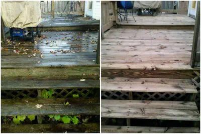 Deck Cleaning