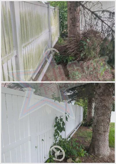 Fence Cleaning Near Saginaw, MI